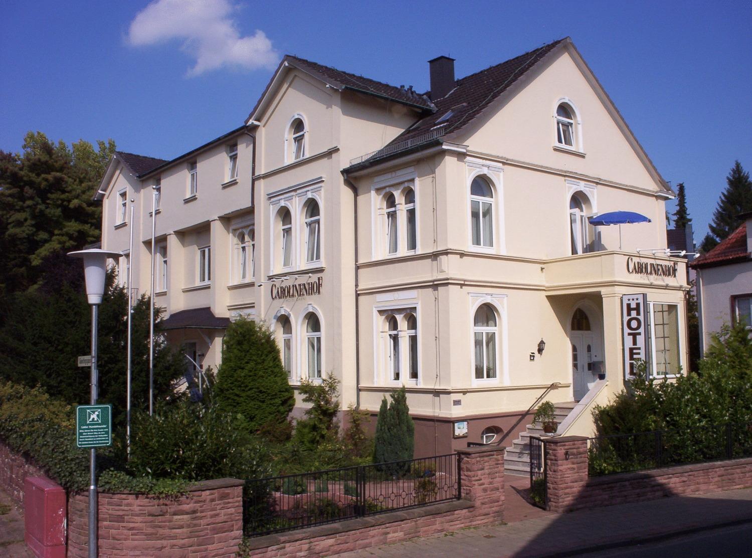 Hotel Carolinenhof Bad Pyrmont Exteriér fotografie